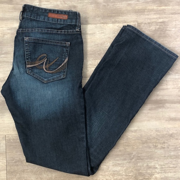 Express Denim - Express Zelda Barely Boot low-rise
